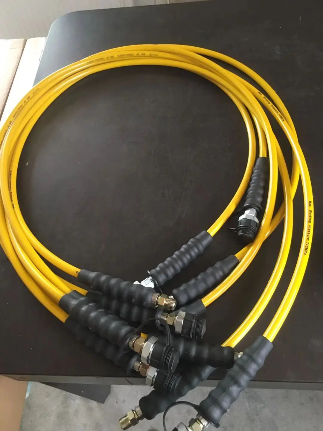 70MPa Twin 6 Meters High Pressure Hydraulic Hose for Hydraulic Torque Wrench