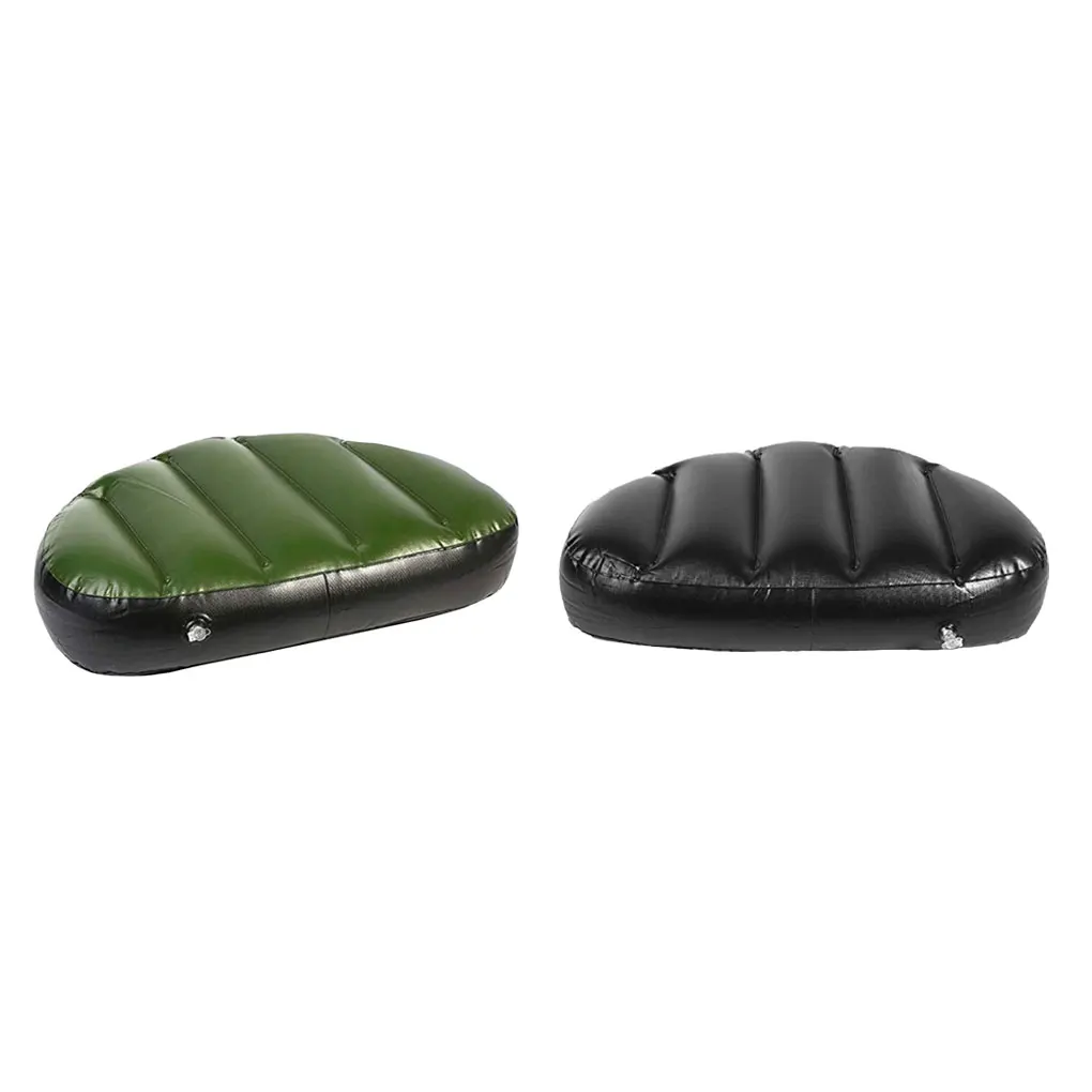 

Kayak Inflatable Seat Fishing Boat Air Cushion Blow Up Inflation Pad Kayaking Foldable Drifting Accessory Green