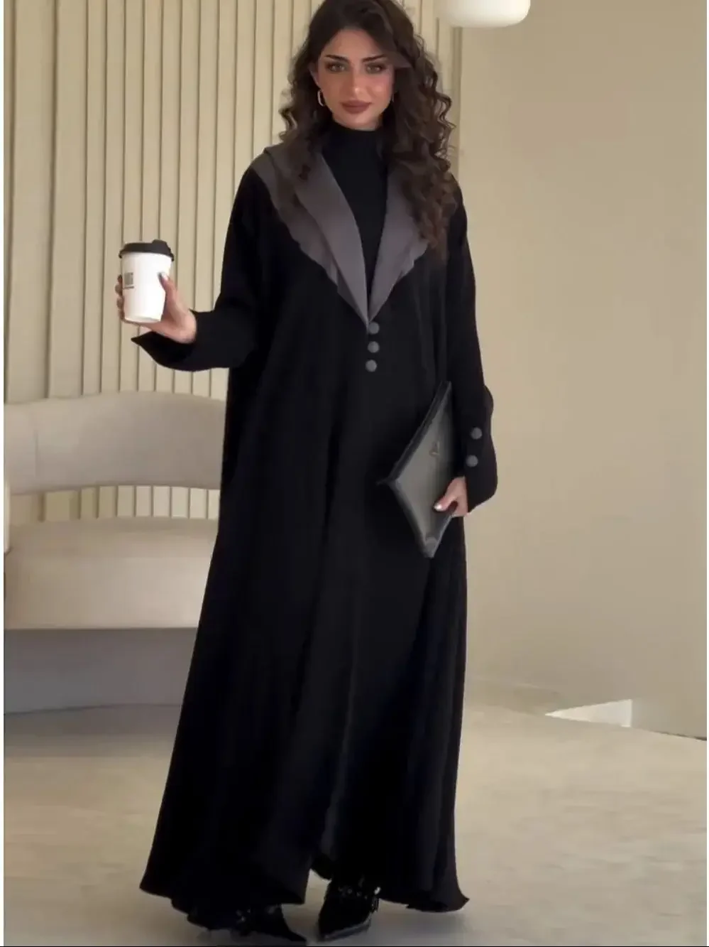 Moslim Abaya Jurk Voor Vrouwen Knop Ramadan Jalabiya Saudi Arabische Lange Gewaad Eid Marokko Dubai Kaftan Islam Vestidos Largos 2025