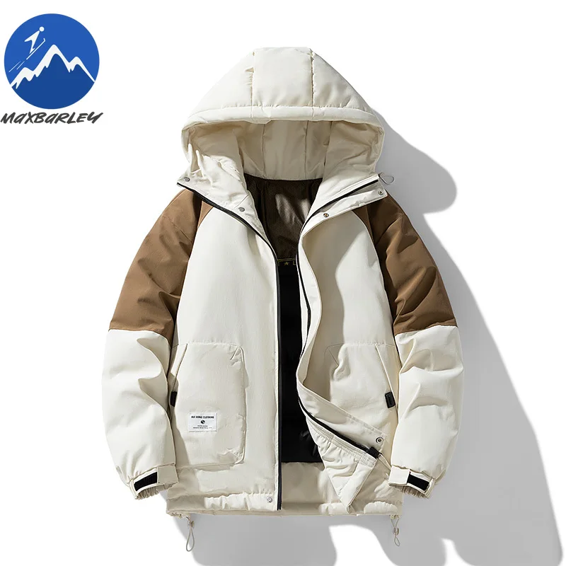 الشتاء أسفل سترة الرجال مقنعين البرية المشي لمسافات طويلة الجرافين يندبروف الذاتي التدفئة معطف الربط التخييم مقاوم للماء مبطن السترات