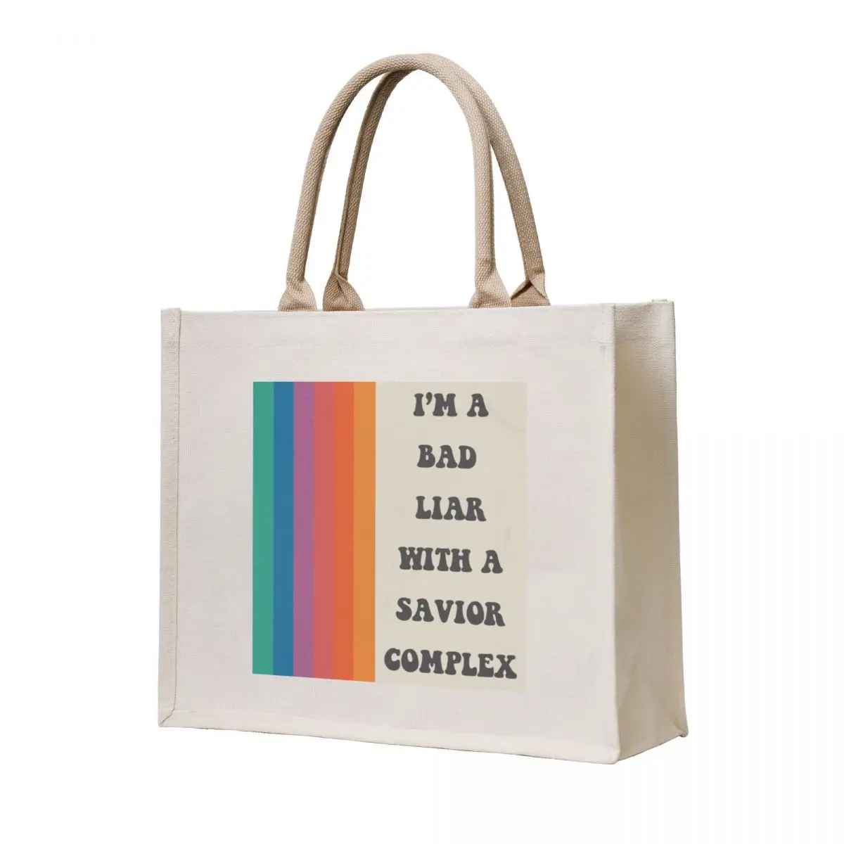 

Phoebe Bridgers Savior Complex lyrics Tote Bag tote bag women Cloth bags bag for beach