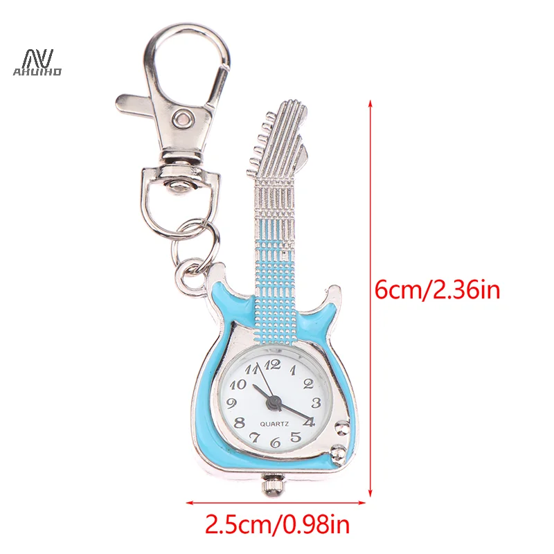 Cute Lovely Fashion Brand New Fashion Crystal KEY Style Pocket Pendant Key Ring Chain Quartz Dress Watch with Gift Bag