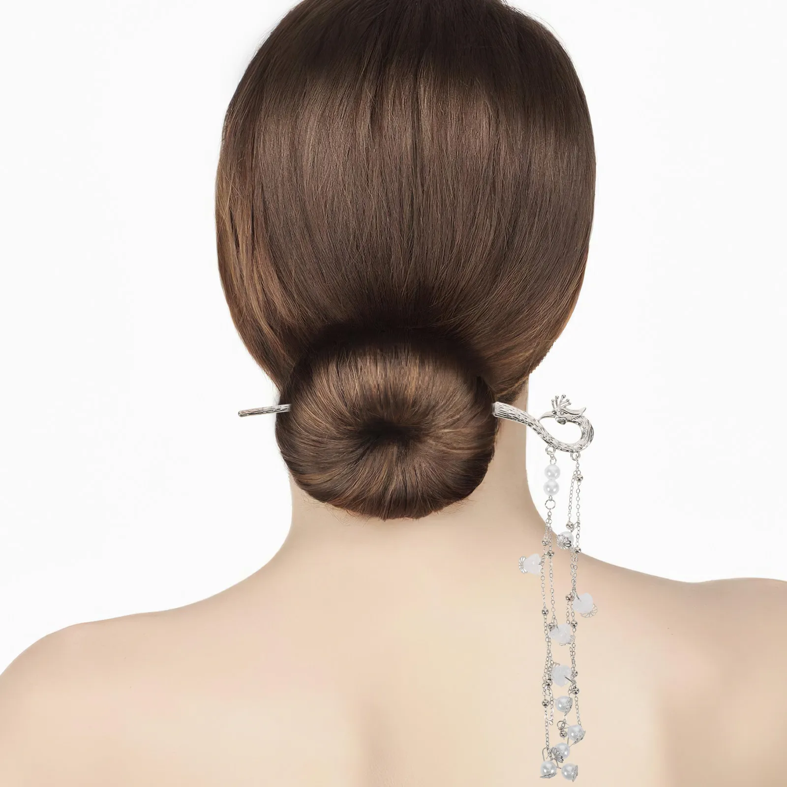 

Набор из 3 новых китайских заколок для волос: элегантные шпильки с кисточками в виде хвоста феникса, долговечные, легкие, для Ханьфу, свадеб и сценических выступлений