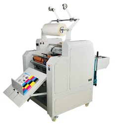 Hydraulic laminating machine 520Y Hydraulic laminating machine Automatic paper feeding Automatic rewinding