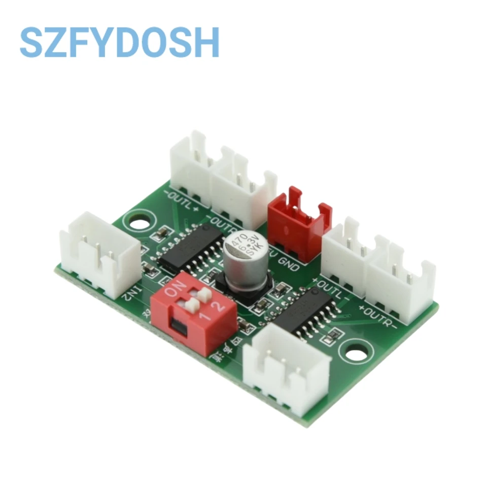 Mini XH-A156 PAM8403 Digital Audio Amplifier Board DC 5V 3W*4 4 Channel AMP with Cable For Laptop Desk Speaker