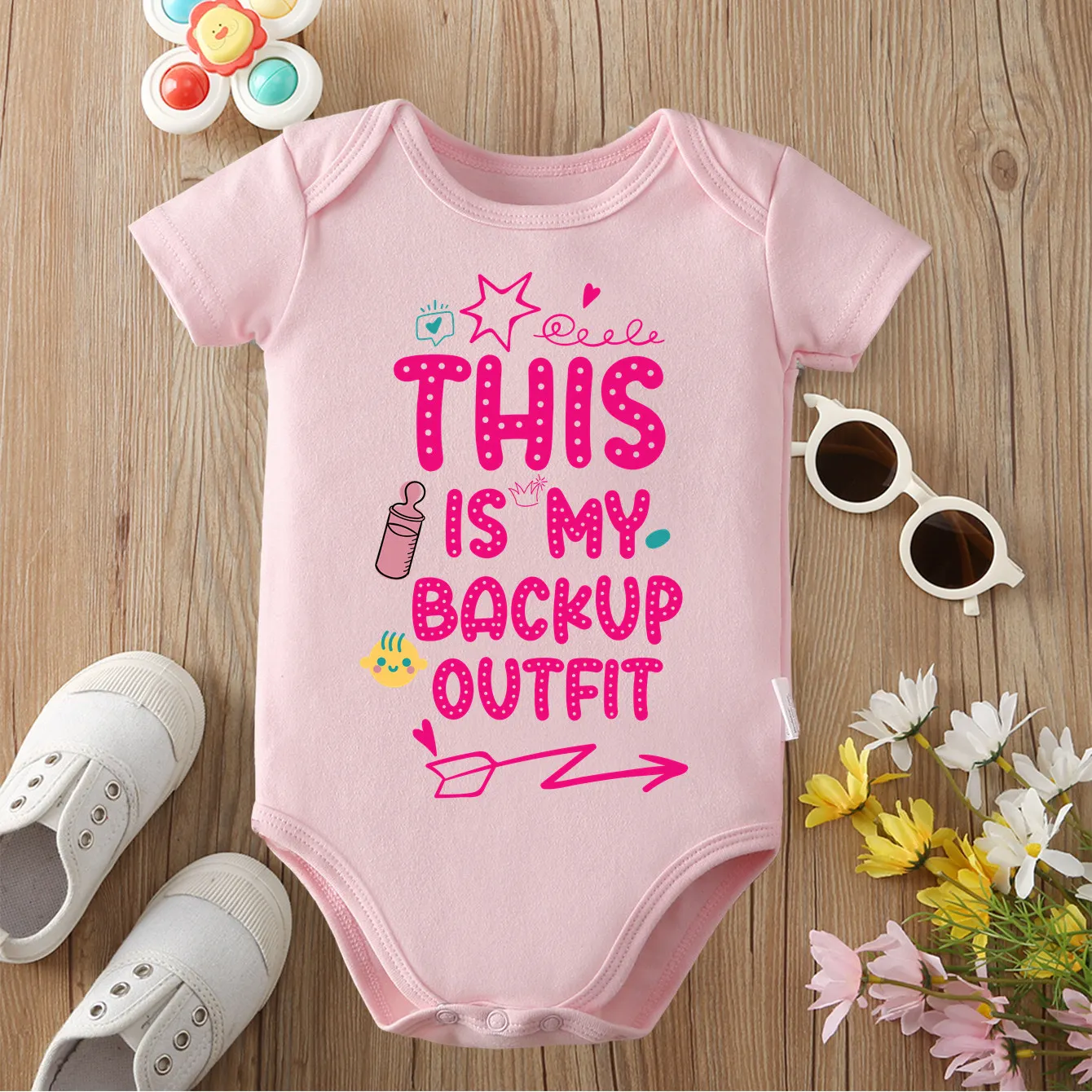 

Комбинезон из 100% хлопка с принтом «Лучшего ребенка в мире», удобный комбинезон для малышей, комбинезон для новорожденных от 0 до 12 месяцев