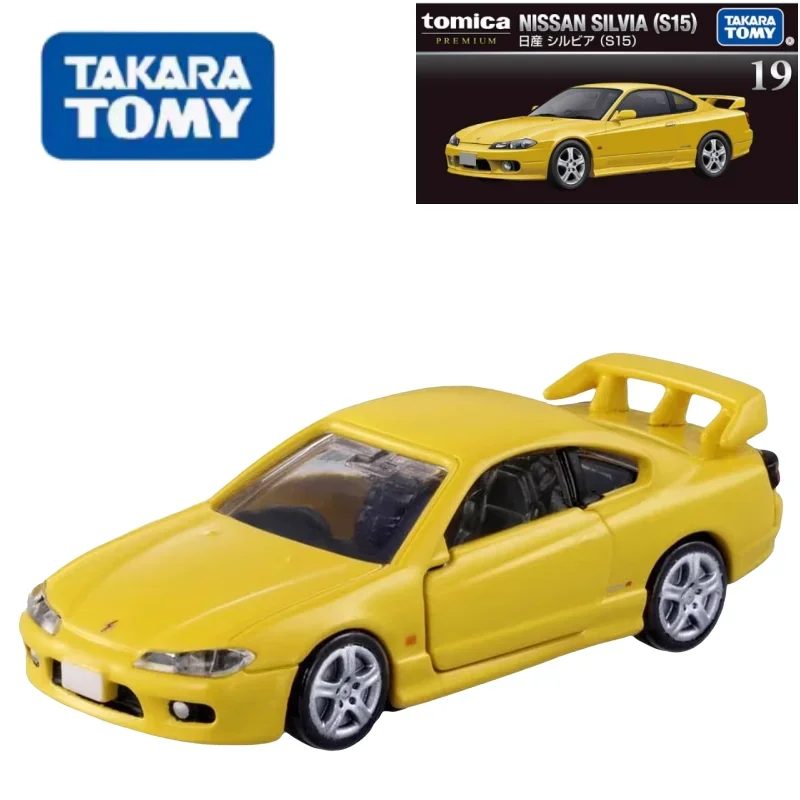 

TAKARA TOMY 1:64 Легированный автомобиль Черный ящик No. 19 Nissan SILVIA(S15) Маленькая машинка для мальчика, коллекция игрушечных машин, подарок детям.