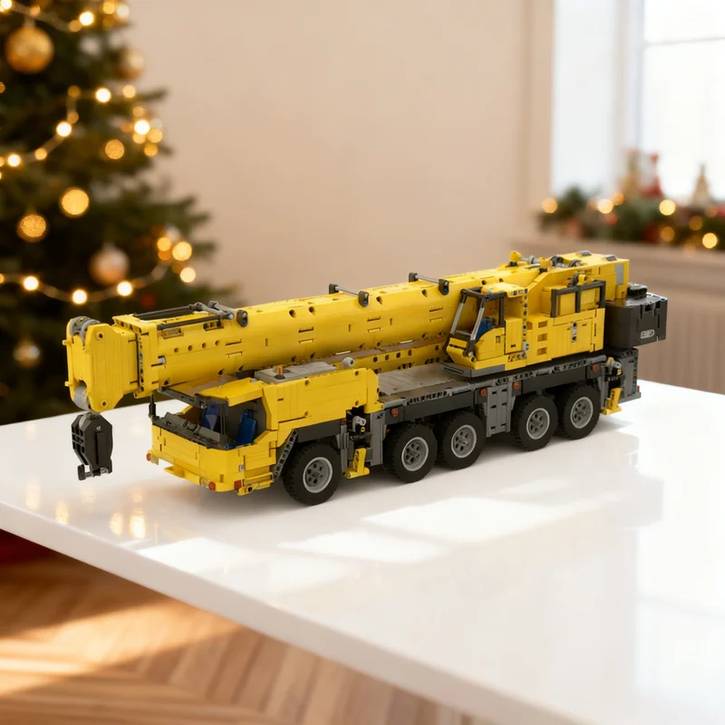 

4204 детали MOC Grove GMK 5250L: Техническая модель мобильной техники, конструктор, креативный подарок, декор для демонстрации, сборка, премиум-класс, для взрослых и детей