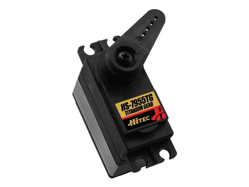 HiTec multiplex HS-7955TG High Torque, Titanium Gear, Coreless Ultra Premium Servo 24KG/65g for RC aircraft cars monster truck