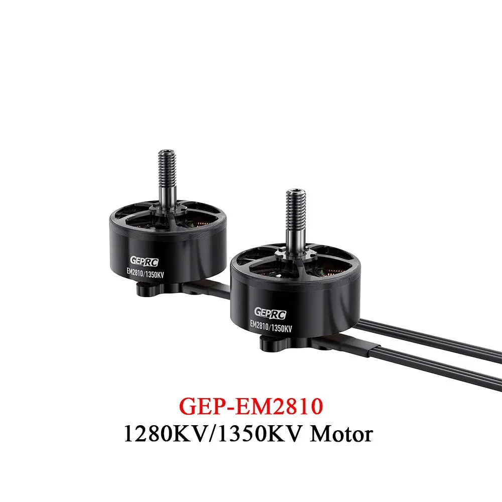 

GEPRC EM2810 2810 1280KV 1350KV Прочный двигатель 6S LiPo для 7-дюймовых дронов дальнего действия для фристайла DIY Запчасти