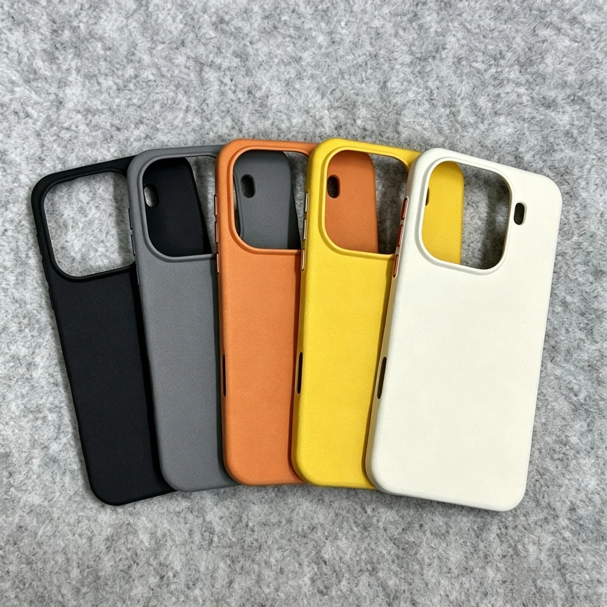Image of Modische, schlichte Rock-Sand-Handyhülle für OPPO Find X9 Pro, Find X9 Ultra, X9S Pro, für Magsafe, Metallknopf, stoßfeste Schutzhülle