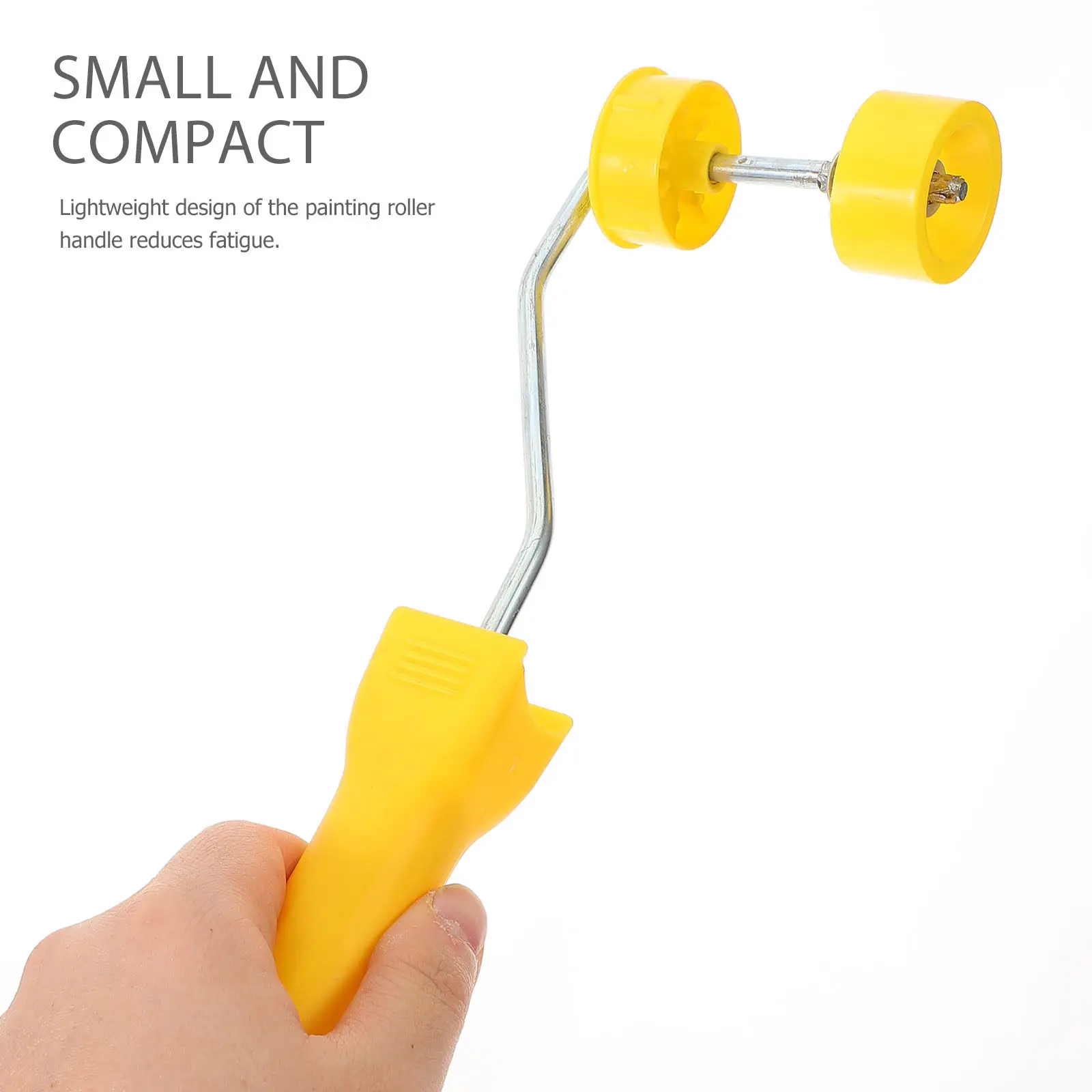 

Регулируемая рама-держатель для малярного валика, сверхпрочная, с металлической ручкой, для покраски стен и потолков, легкая сборка, легкий вес