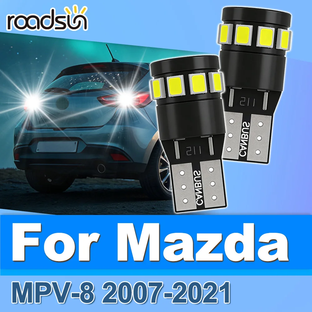 

Roadsun 2PCS Canbus LED License Plate Lamp Parking Light Bulbs For Mazda MPV-8 2007 2008 2009 2010 2011 2012 2013 2014 2015-2021