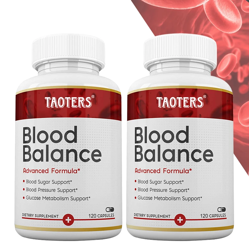 Blood Balance Advanced Formula All Natural Blood Sugar Support Supplement - Promotes Cardiovascular and Heart Health