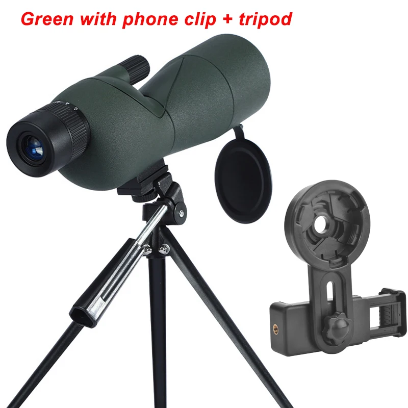 25-75X60 Spotting Scope Zoom Monoculaire High Power Telescoop Bak4 Prisma Ed Lens Voor Outdoor Camping Bird Watching Jagen