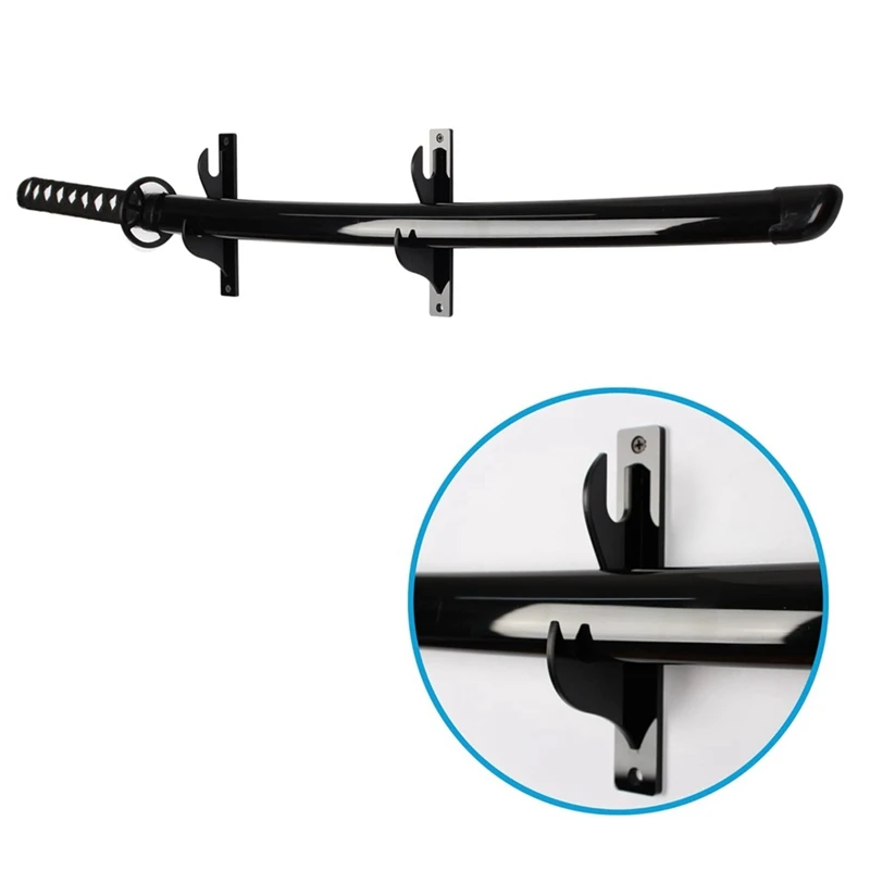 Акриловый настенный держатель для меча, регулируемый кронштейн для вешалки для дисплея самурайского меча