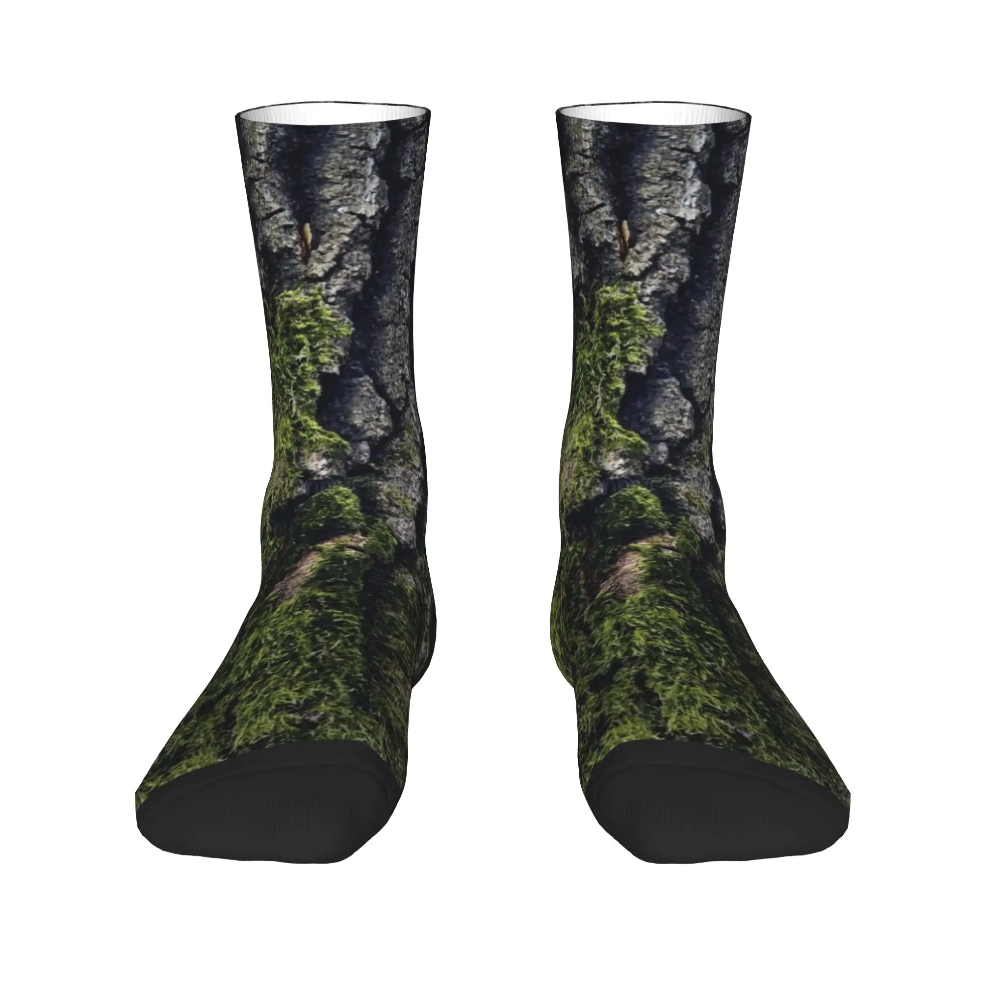 Men's Socks Tree Bark   Stockings Autumn Korean Quality Socks Graphic Skateboard Non Slip Socks