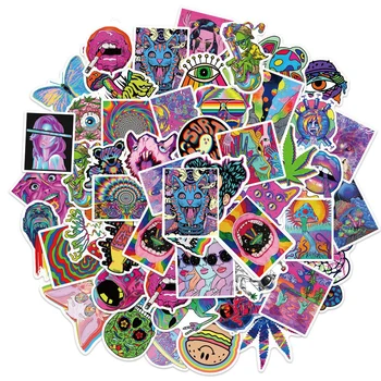 10/30/50PCS Kühlen Gothic Psychedelic Kunst Ästhetischen Aufkleber Graffiti Aufkleber Auto Bike Skateboard Motorrad Laptop Kid aufkleber Spielzeug