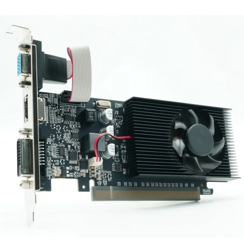 GT210 1G DDR3 Discrete Graphics Card, Suitable for High-definition Video Office Use