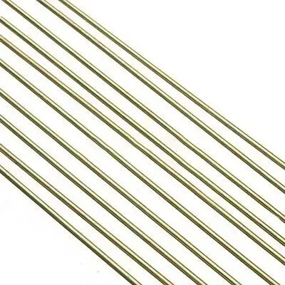 Premium Brass Solution Flux Core Fusible Welding Wire Electrode Tool 16MM x25CM Excellent for Gray Cast Iron Brazing