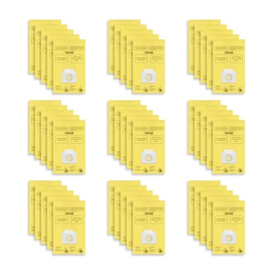 

Vacuum Bags Replacement for Kenmore Canister C/Q 50555 50557 50558 and Pana·sonic Type C-5 Vacuums - Premium Vacuum Cleaner Dus