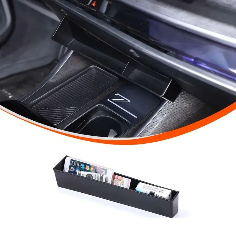 

Stowing Tidying for BMW 7 Series G70 2023+ Car Gear Shift Storage Box Organizer Tray Accessories Black