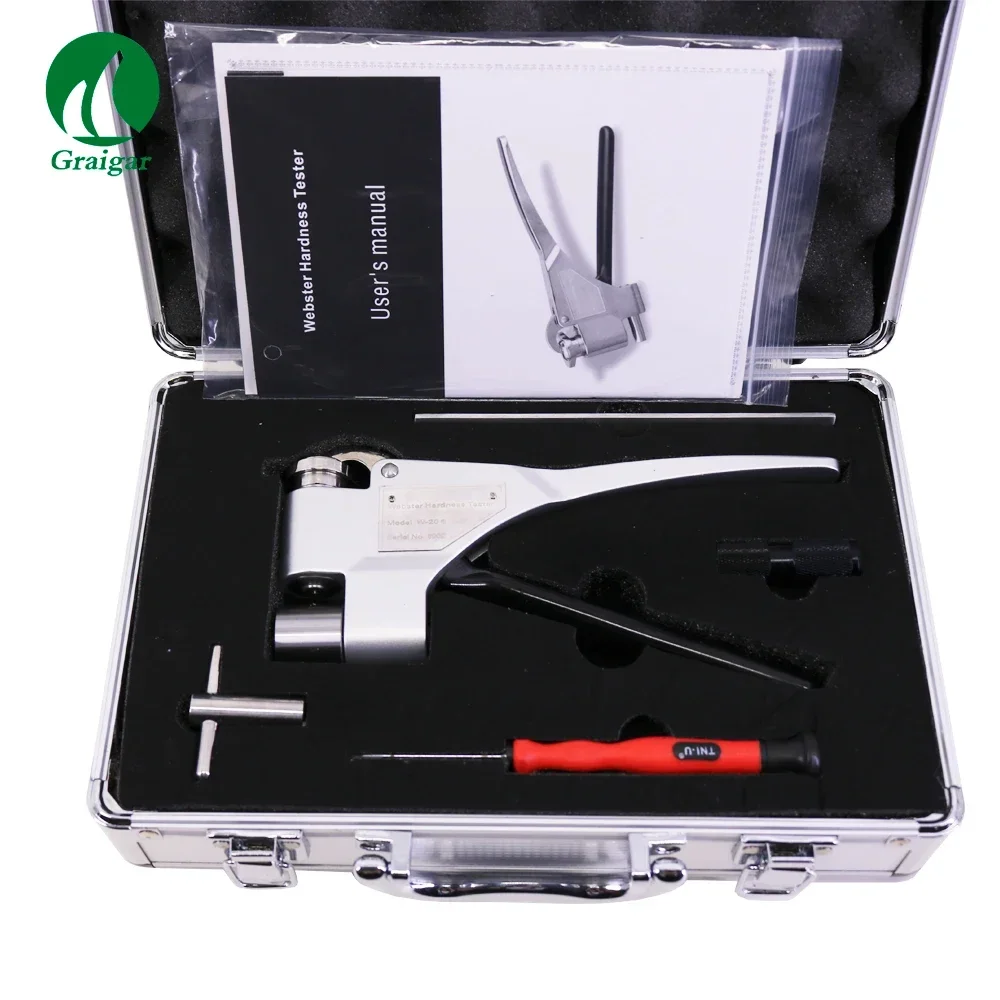 W-20A Webster Hardness Tester Aluminum Hardness Tester Range 0-20HW Resolution 1HW