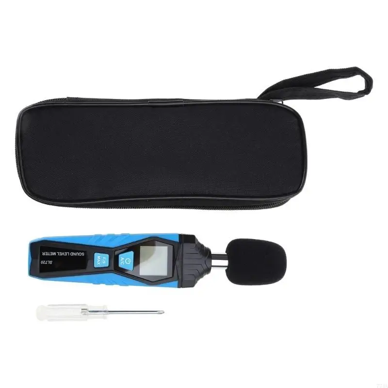 

77JA Sound Level Meter Noise Level Meter 30-130dB Measure with Fast/Slow Selection