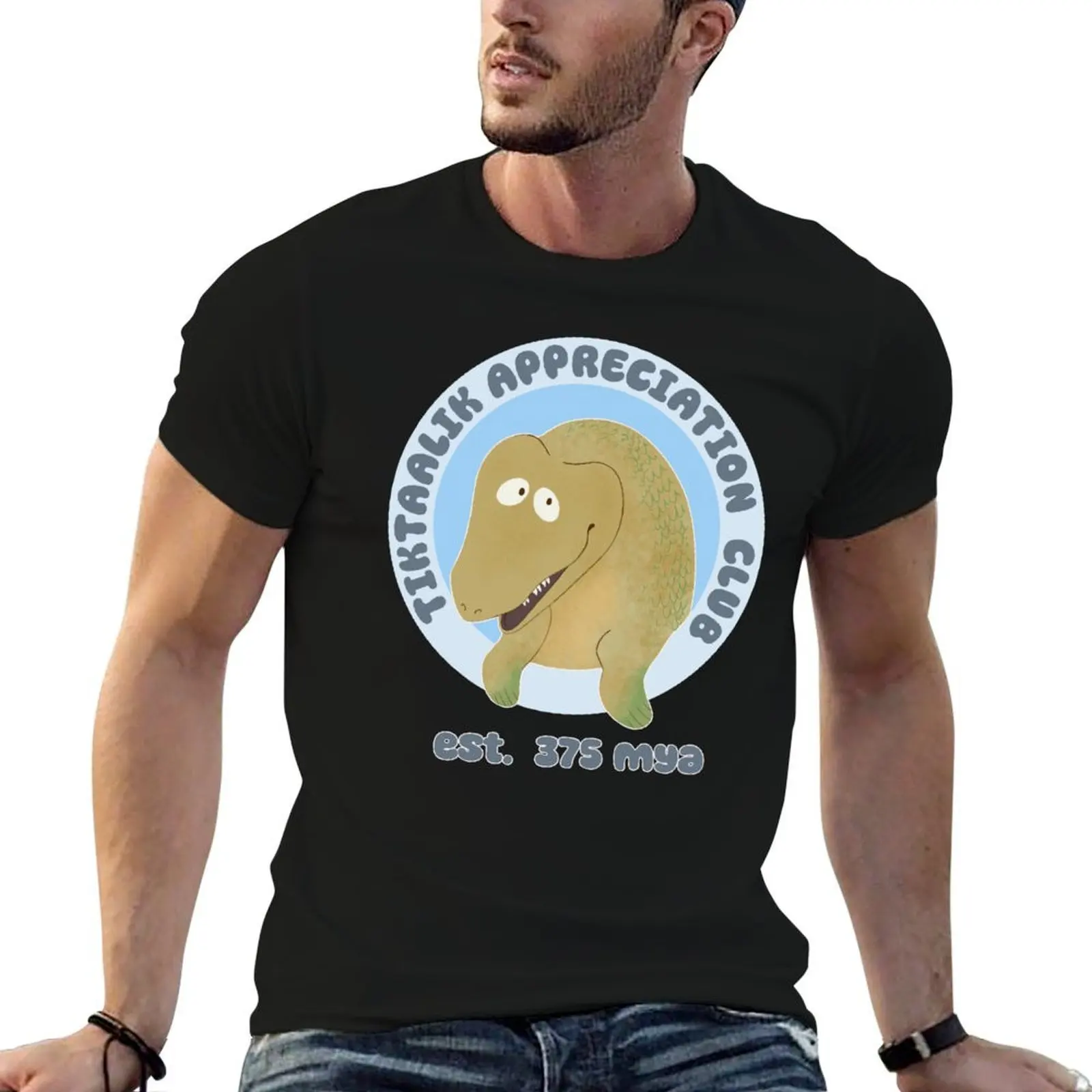 Tiktaalik Appreciation Club T-Shirt graphic t shirts for man man t shirt luxury man t shirts graphic T-shirt