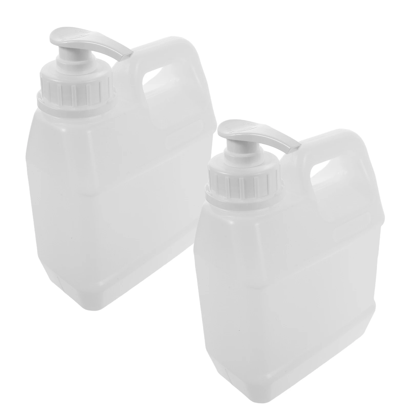 

2 Pcs Bucket Pump Bottle for Lotion Body Wash Dispenser Empty with Mousse Dispensers The Shower Plastic