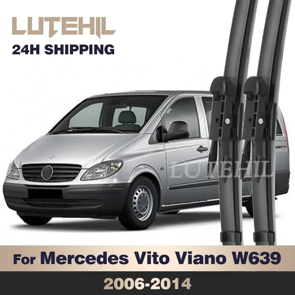 

For Mercedes Vito Viano W639 2006-2014 2007 2008 2009 2010 2011 Wiper Front Wiper Blades Windshield Windscreen Window 28"+26"