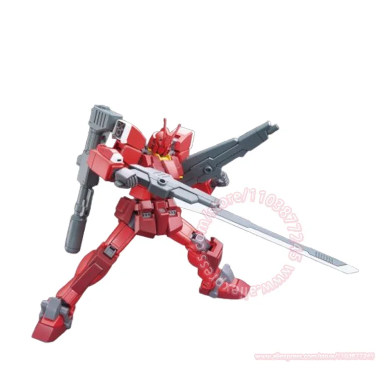 BANDAI HGBF 1/144 GUNDAM AMAZING RED WARRIOR โทรศัพท์มือถือชุดประกอบของเล่นเด็กภาพเคลื่อนไหวอุปกรณ์ต่อพ่วง Action Figures