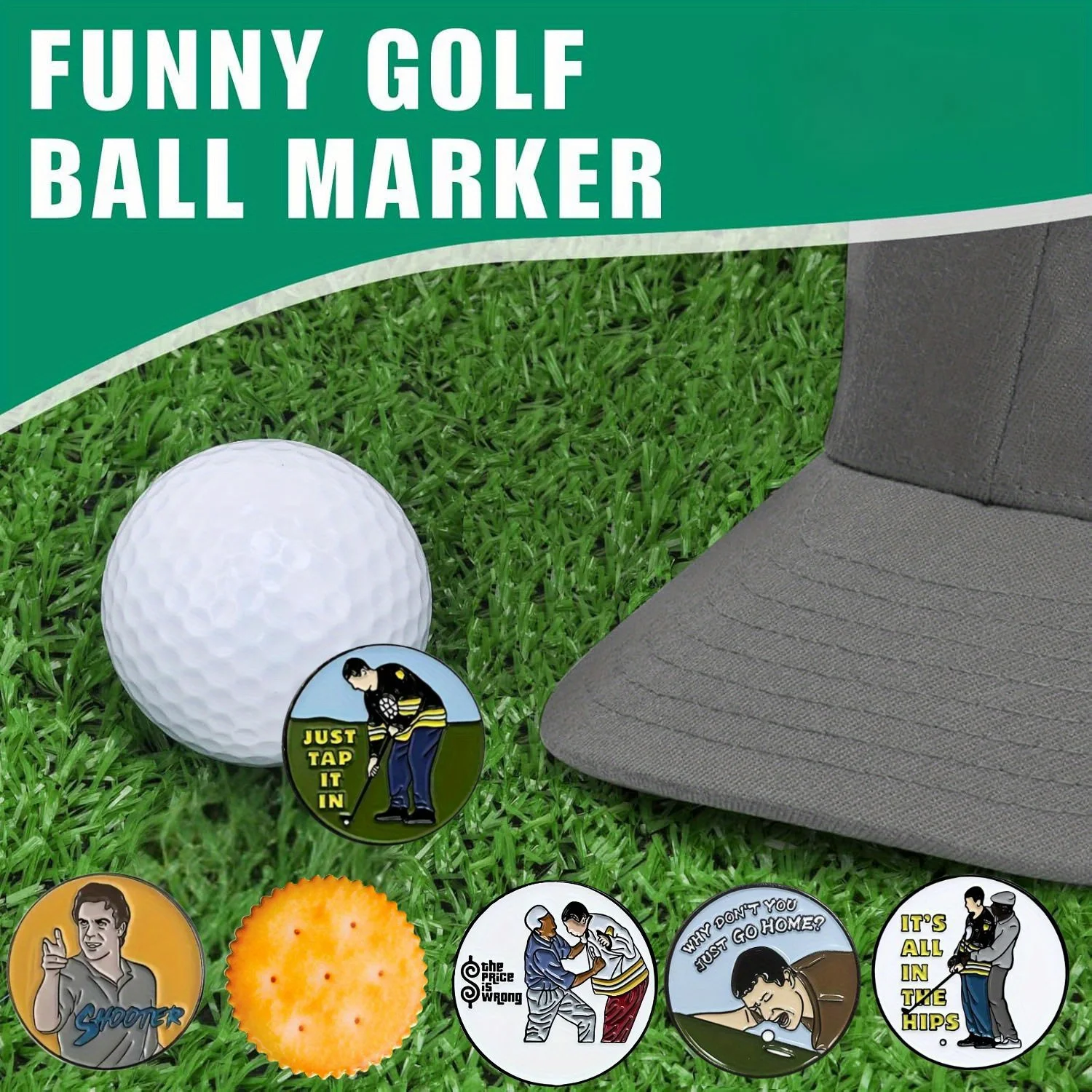 Thumbnail 3 - #36 Trending Golf Ball Markers Right Now