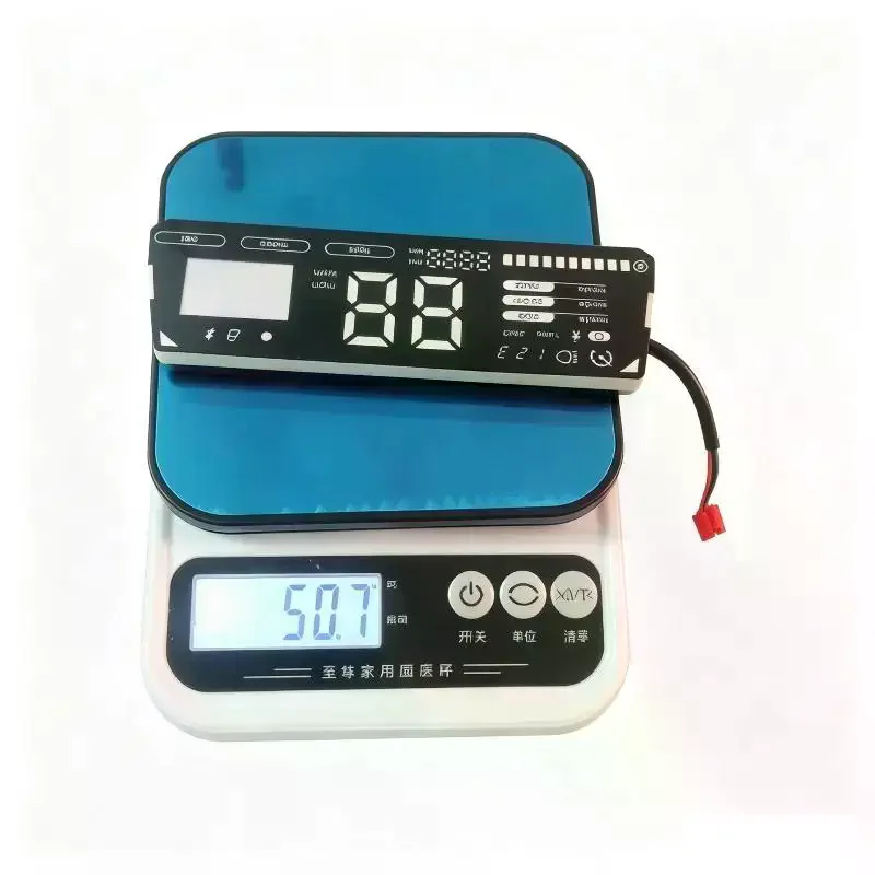 Kukirin Electric Scooter Bluetooth Screen Display Dashboard Replacement Part Shock Resistant High Brightness Easy Replace Acces