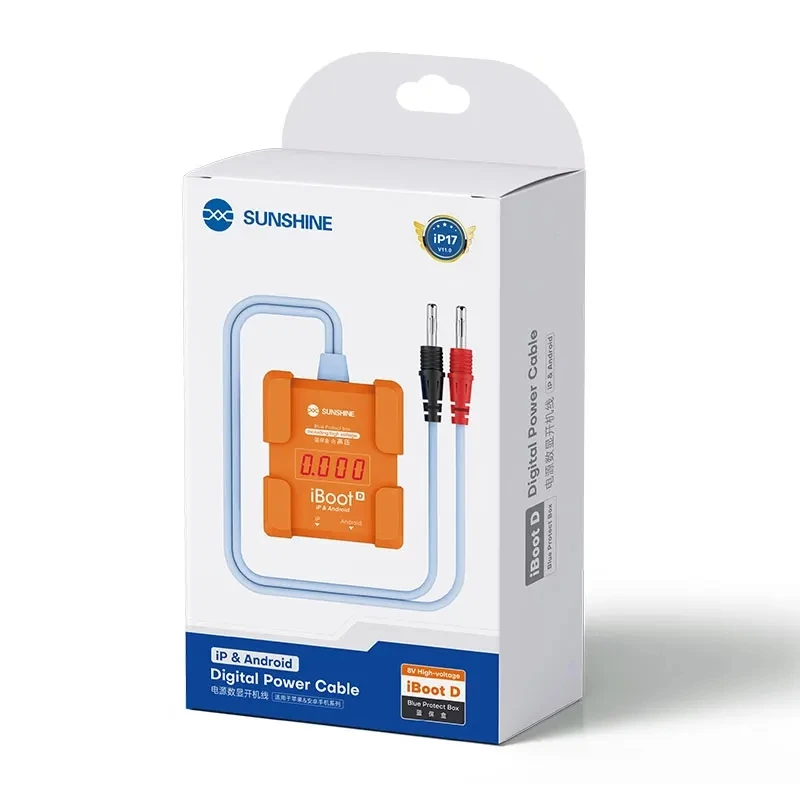 

SUNSHINE iBoot D IP Android Mobile Phone Digital Boot Cable For iPhone 8G-17PM Power on Line Mobile Phone Repair PowerTest Cable