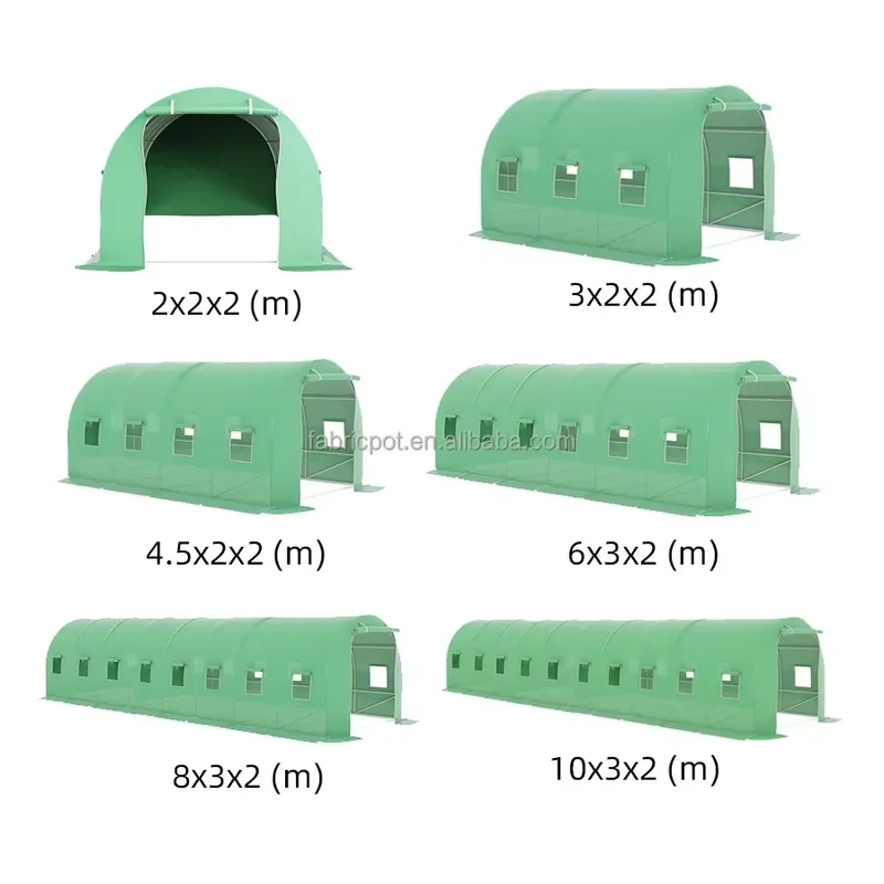 Custom Wholesale Portable Mini Greenhouse for Outdoor Small Polytunnel Home Use