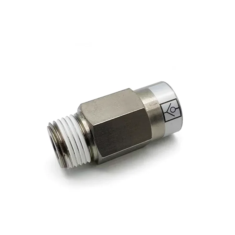 1/8 "1/4" 3/4 "3/4" bsp Innengewinde Messing pneumatisches Rückschlag ventil Einweg-Rückschlag ventil Rohr verschraubung Adapter kupplung