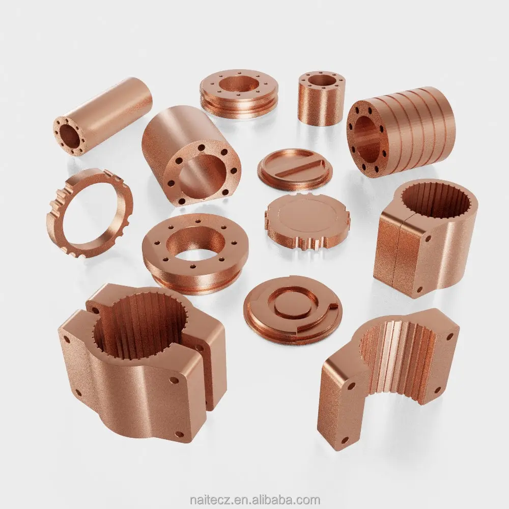 

Customized CNC Copper Accessories and Fittings High Quality CNC Machining Services Customized Brass Copper Parts