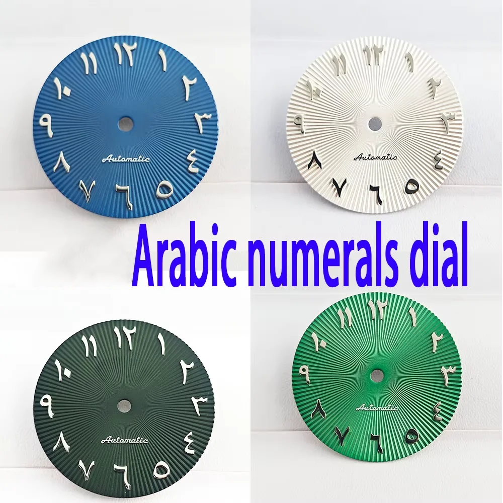 

Men's watch 28.5mm dial Arabic numerals no calendar dial for the N Series 35 automatic mechanical movement watch accessories