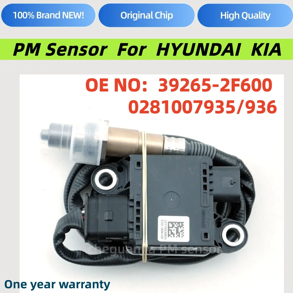 

39265-2F600 392652F600 39265 2F600 0281007935 0281007936 New Particulate Matter Sensor PM Sensor For Hyundai Palisade 2019-2022
