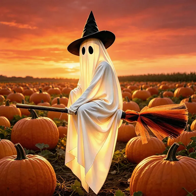 Escobas Voladoras de Halloween - Lighting Decor House reseña y precio