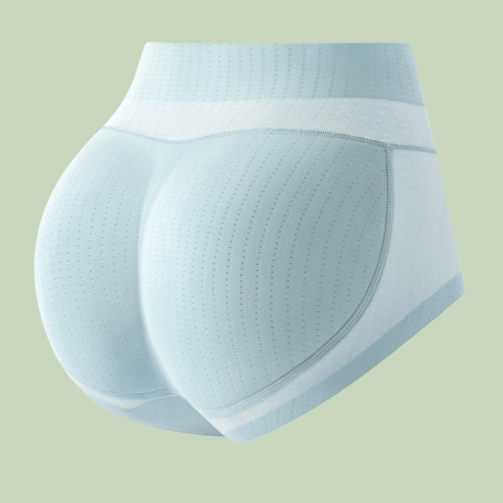 Women's Body Sculpting Buttocks Artifact Solid Color Hip Lifting Panties Hip Buttocks Beautiful Buttock Pad Seamless Underwear