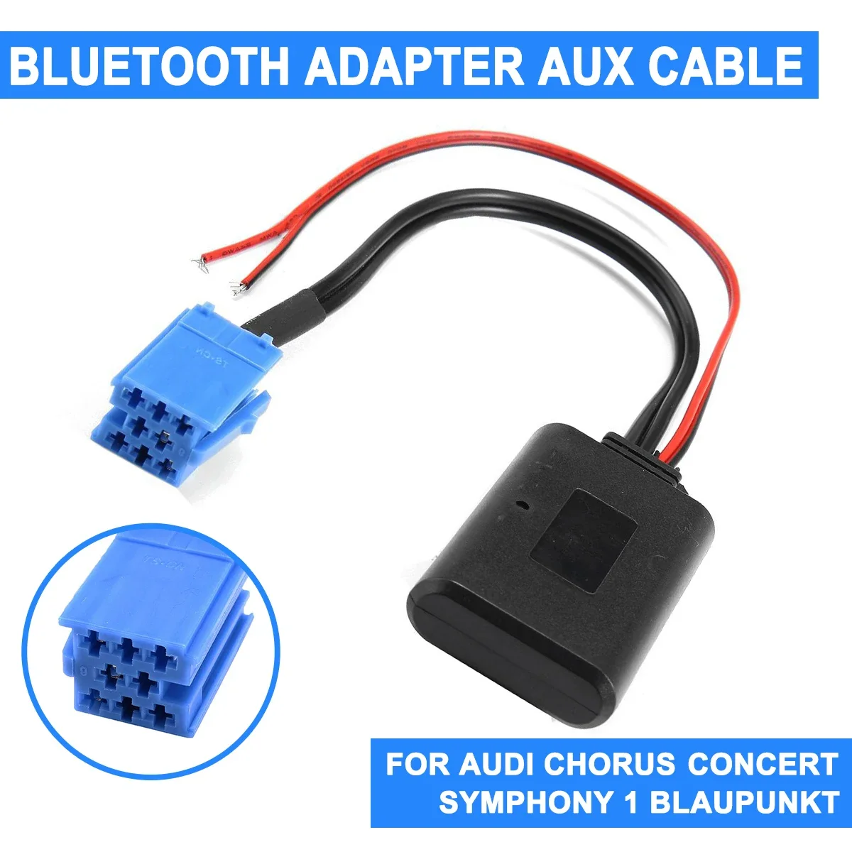 Voor AUDI Chorus Concert voor Blaupunkt Radio bluetooth AUX Adapter Kabel CD Ontvanger Aux Kabel Voor vw Delta Beta Voor VDO Becker