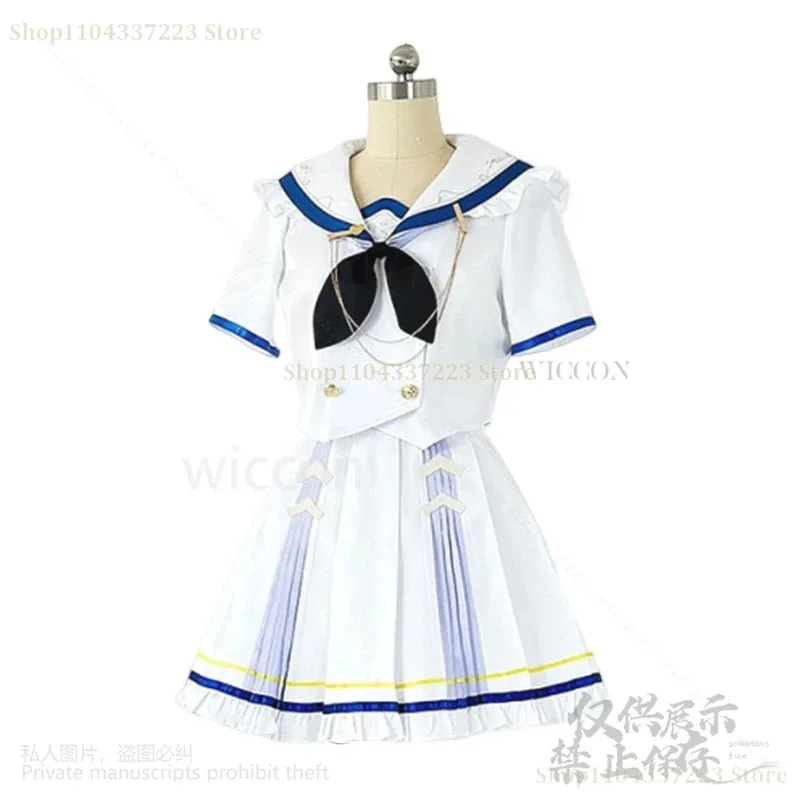 

COSda@Anime YouTuber VTuber Taffy Cosplay Hololive Costume Japanese JK Idol Sailor Uniform Dress Lolita Pink Wigs Jirai Kei Cust