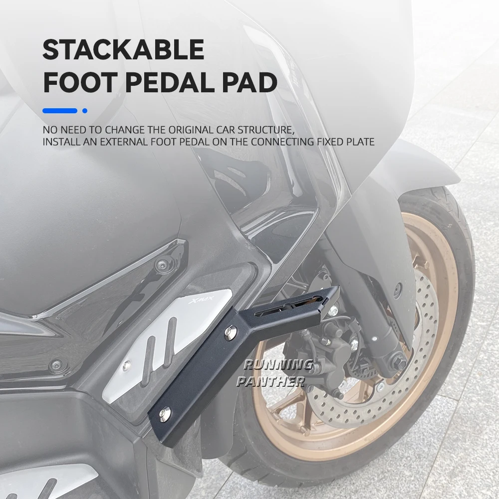 دراجة نارية كتيفة ثابتة لياماها XMAX300 X-MAX 300 XMAX300 XMAX 300 2023 الأضواء قوس حامل الرياضة ضوء الضباب الخفيف #2