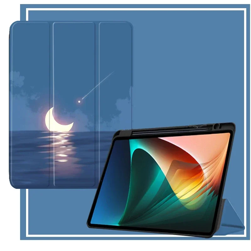 

For Xiaomi Pad 5 Case Cover For Mi Pad5 Mi5 Mi Pad 5 Pro 11 inch 2021 Case With Pencil Holder Smart Folding Stand Cover Funda