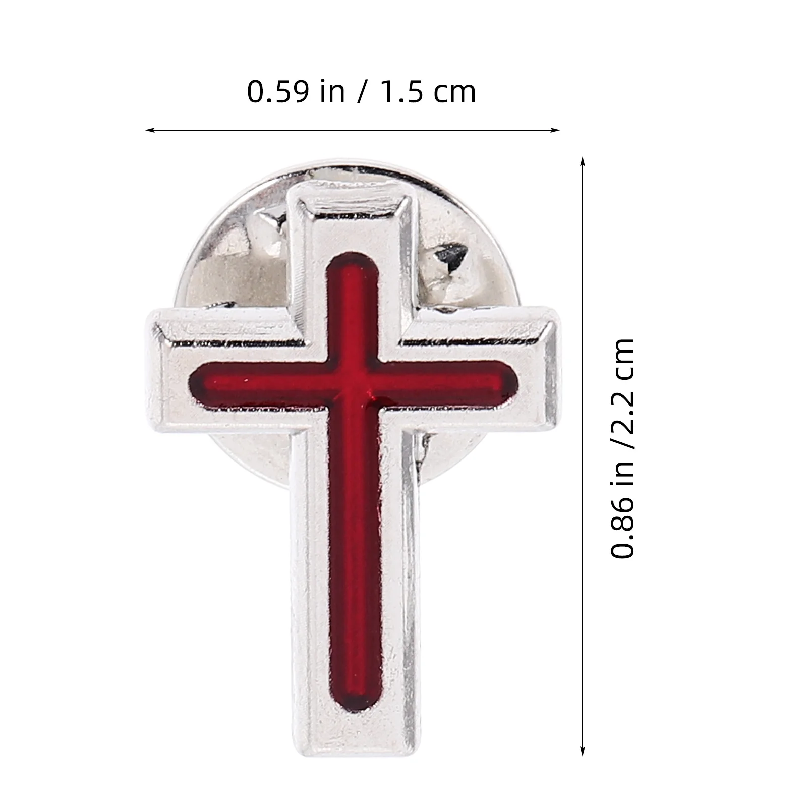 2 قطعة بروش التواصل المقدس الصليب دبوس دبابيس التلبيب الدينية للرجال المعمودية القربان المقدس المسيحية دعوى الديكور دعوى دبوس للرجال #4