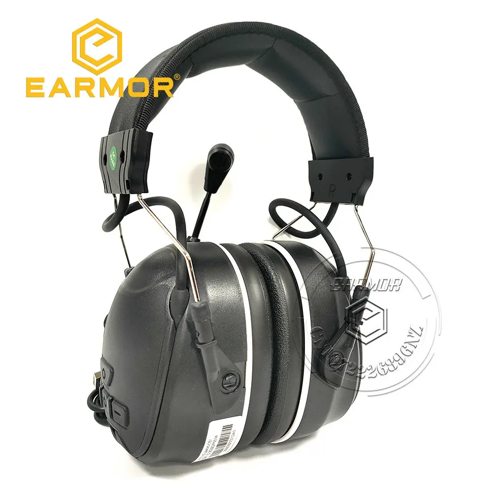 EARMOR C51 Wireless Bluetooth voice pickup and noise reduction headset Tactical communications headset shooting earmuffsNRR26