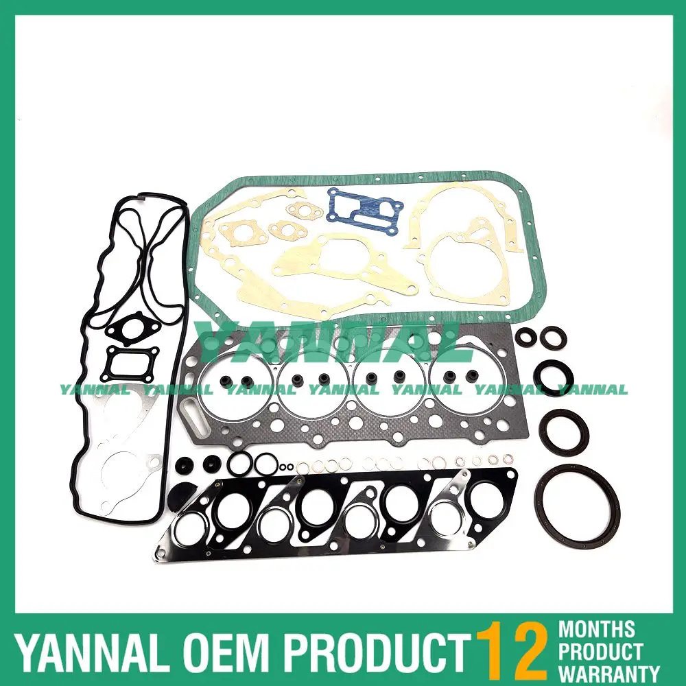 

4D55 4D55T Overhaul full Gasket Kit For Mitsubishi engine Galant Pjero L300 L200