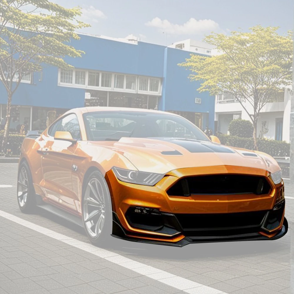 

ICOOH-1 Exclusive Pre-Sale Upgrade Carbon Fiber Front Bumper Bodykit for Ford Mustang S550 2018-2023 New Design Made Durable ABS